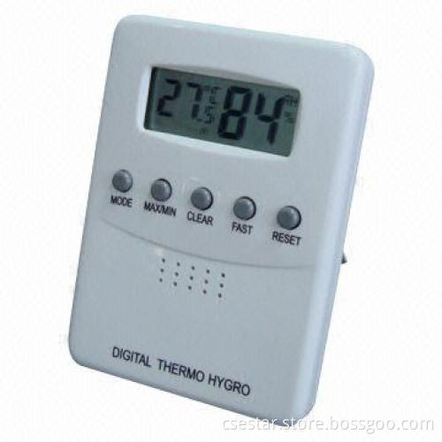 Room Digital Thermometer Hygrometer, Display Modes Celsius or Fahrenheit